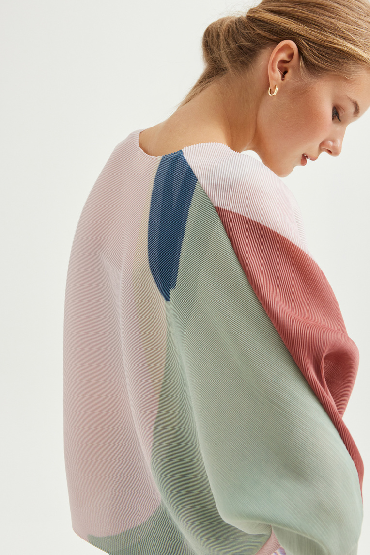 Interlude Plissé Pleated Shrug