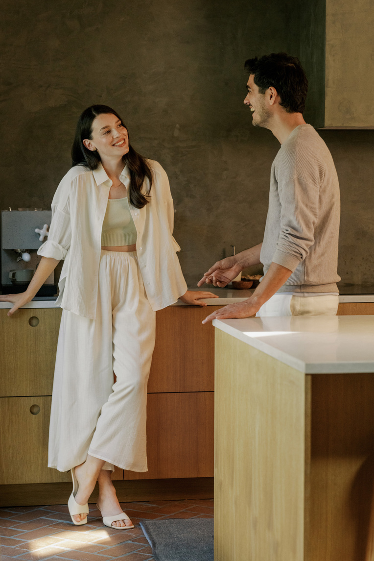 Crinkled Viscose Oversized Shirt