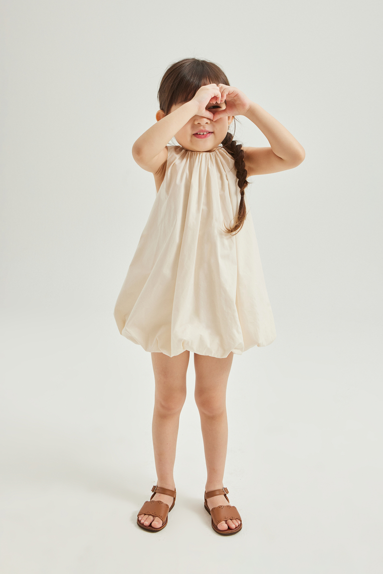 Cotton Balloon Dress