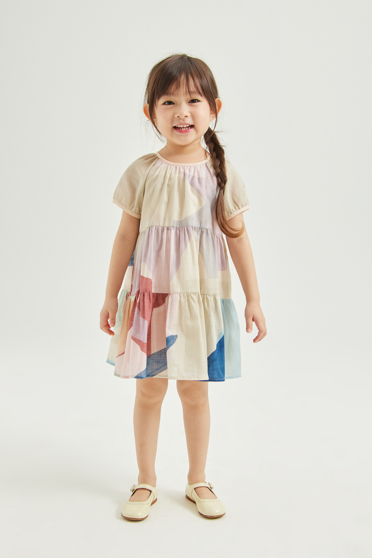 Interlude Tiered Cotton Dress