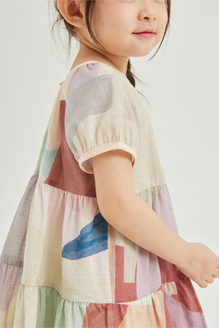 Interlude Tiered Cotton Dress