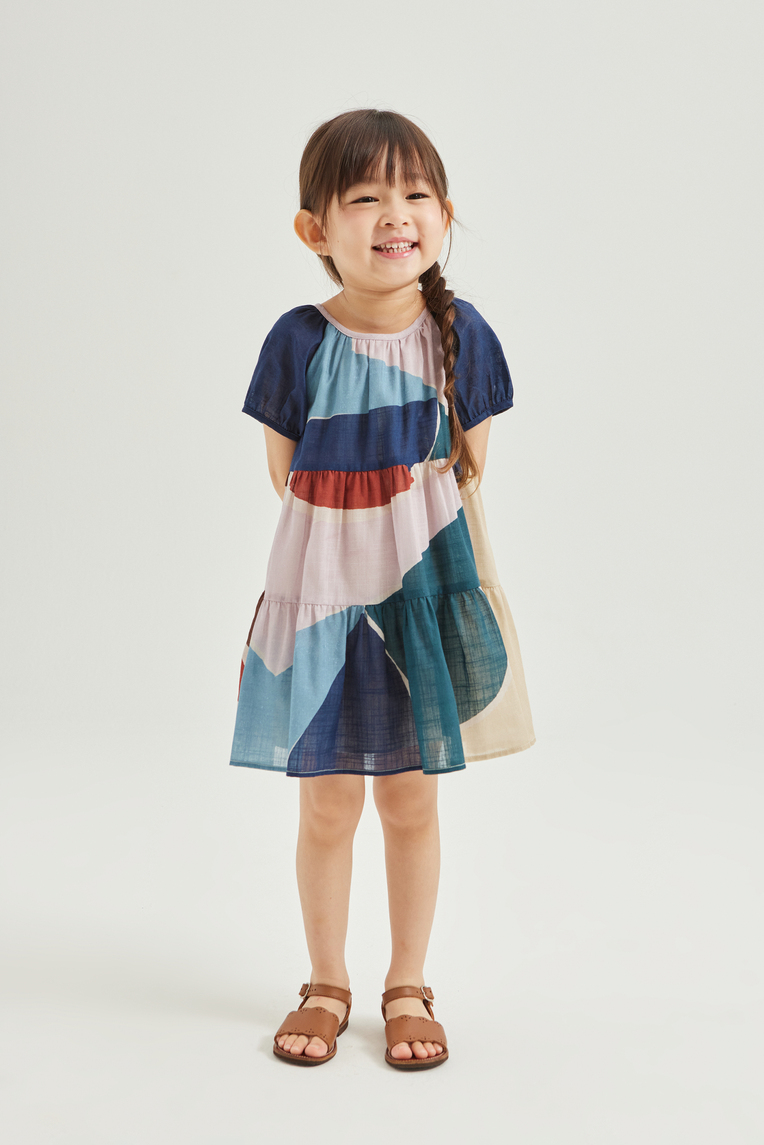 Interlude Tiered Cotton Dress