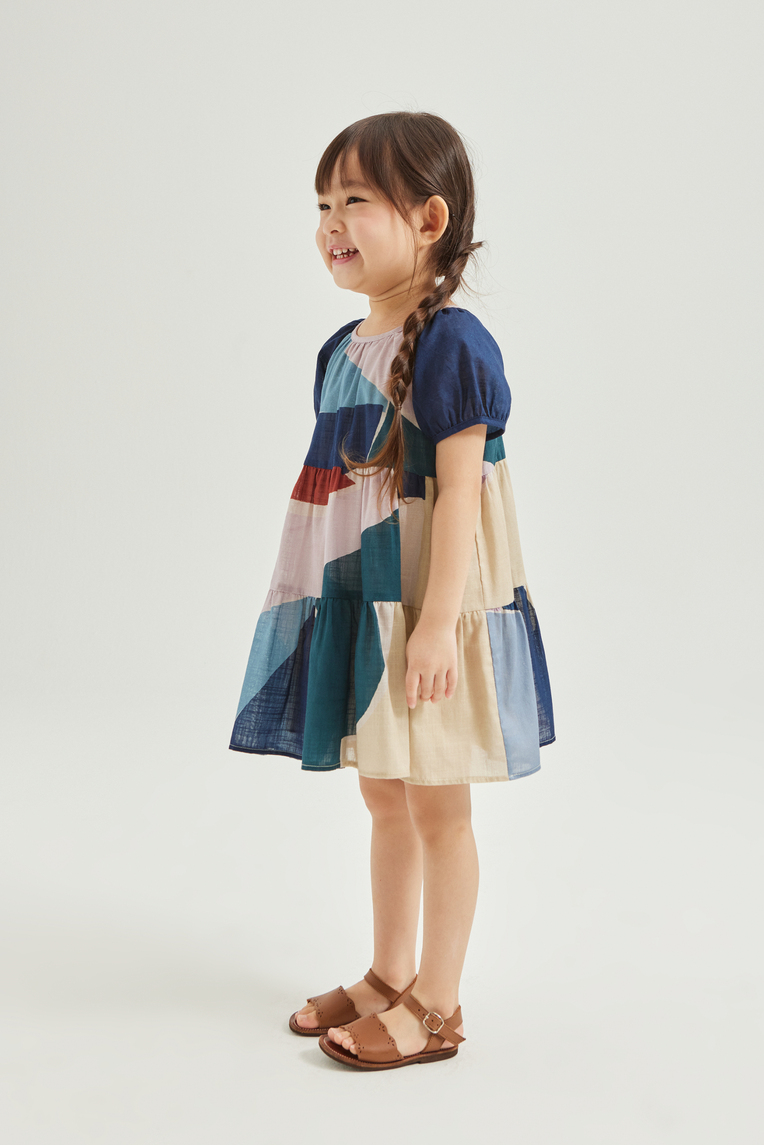 Interlude Tiered Cotton Dress