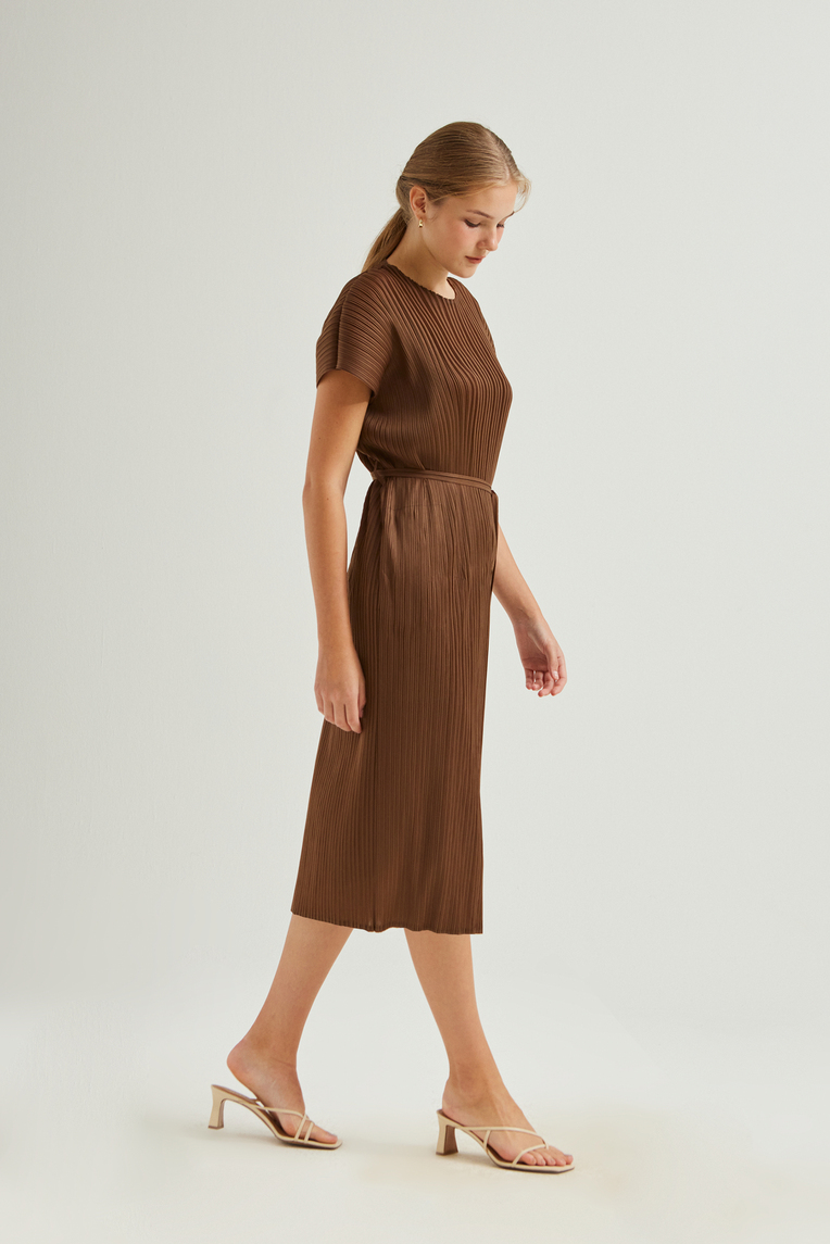 Plissé Pleated Kaftan