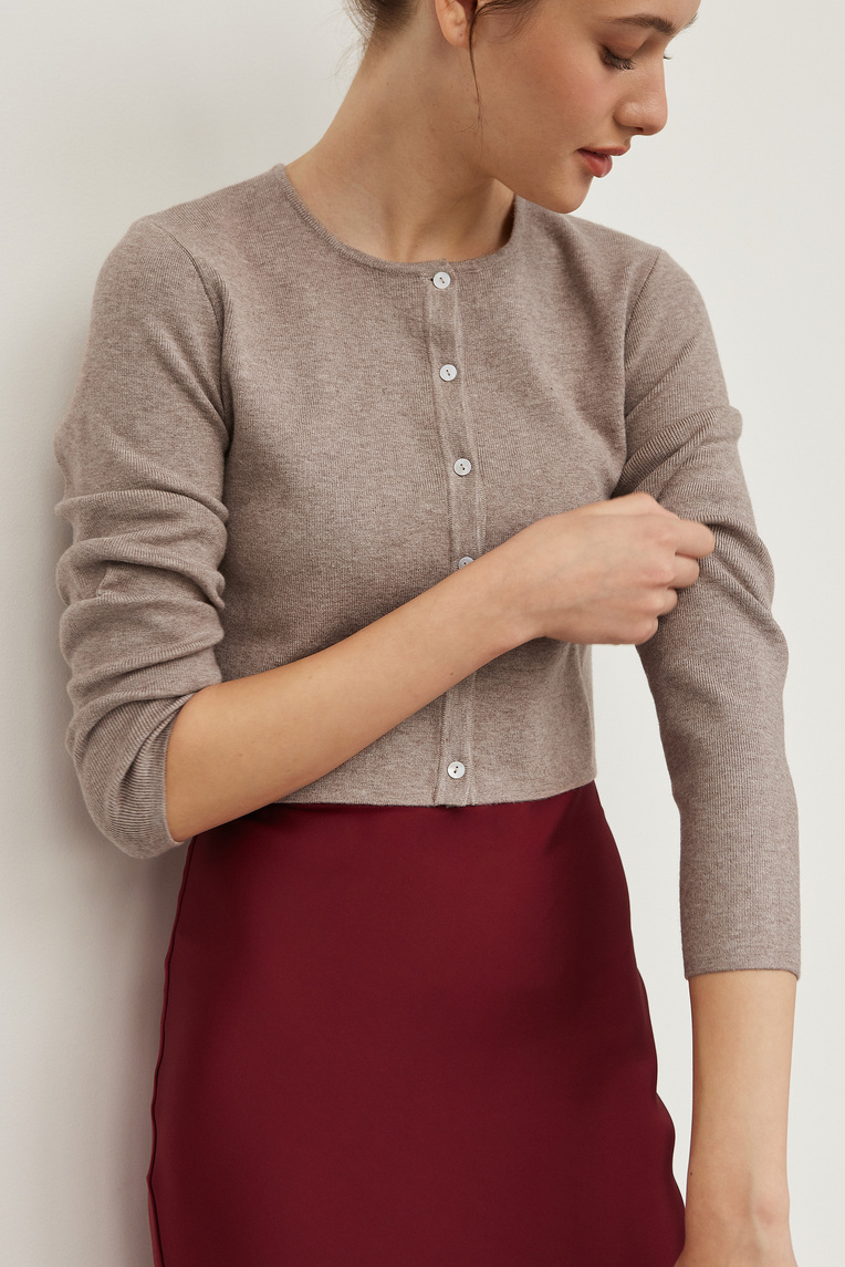 Button Knit Cardigan