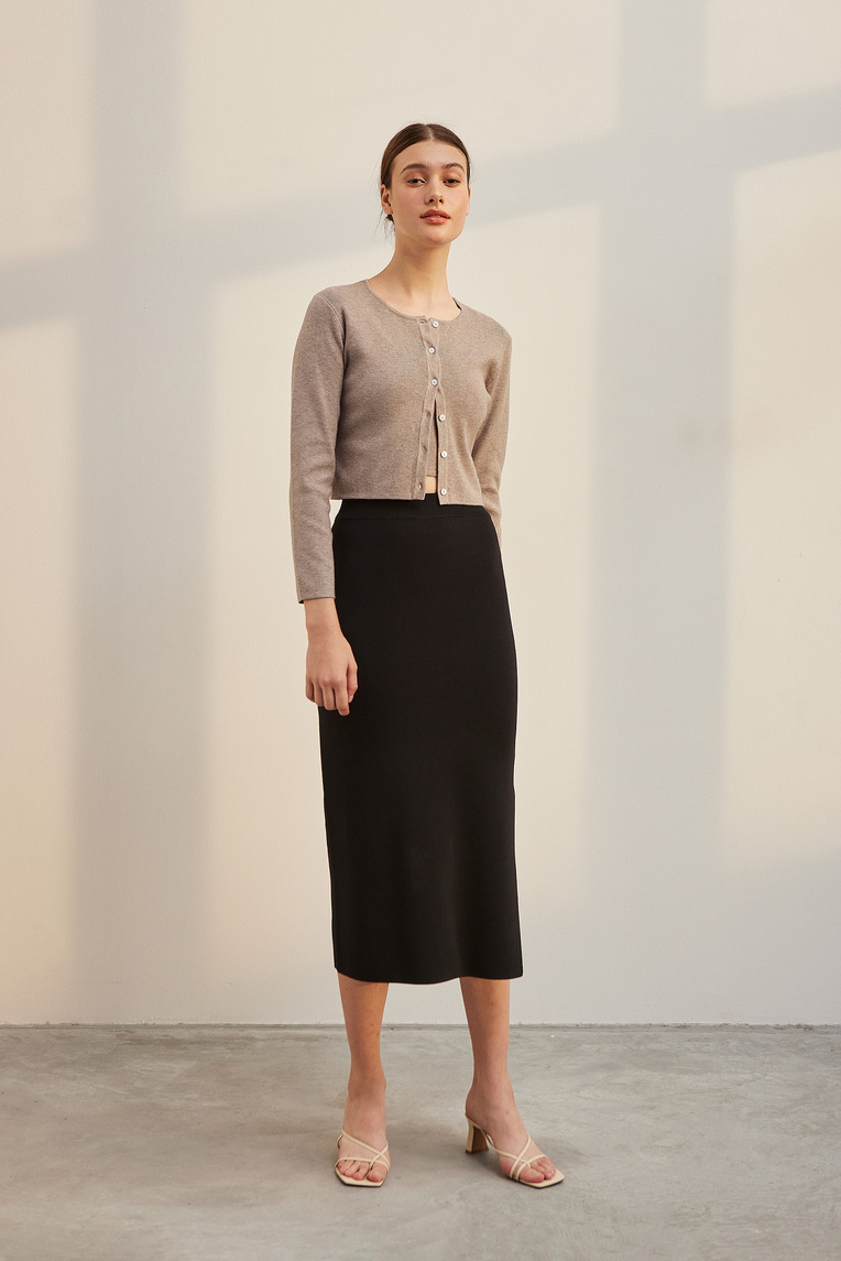 Button Knit Cardigan