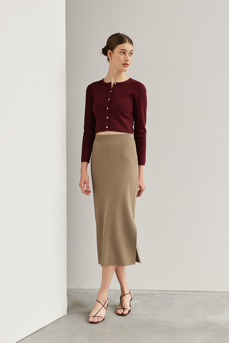 Button Knit Cardigan