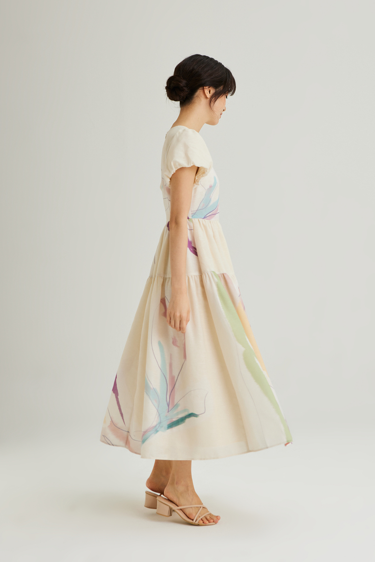 Atelier Puff-Sleeve Dress 