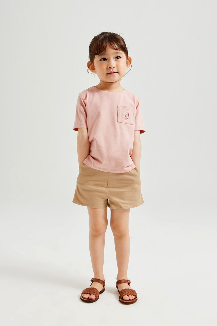 Embroidered Pocket Tee