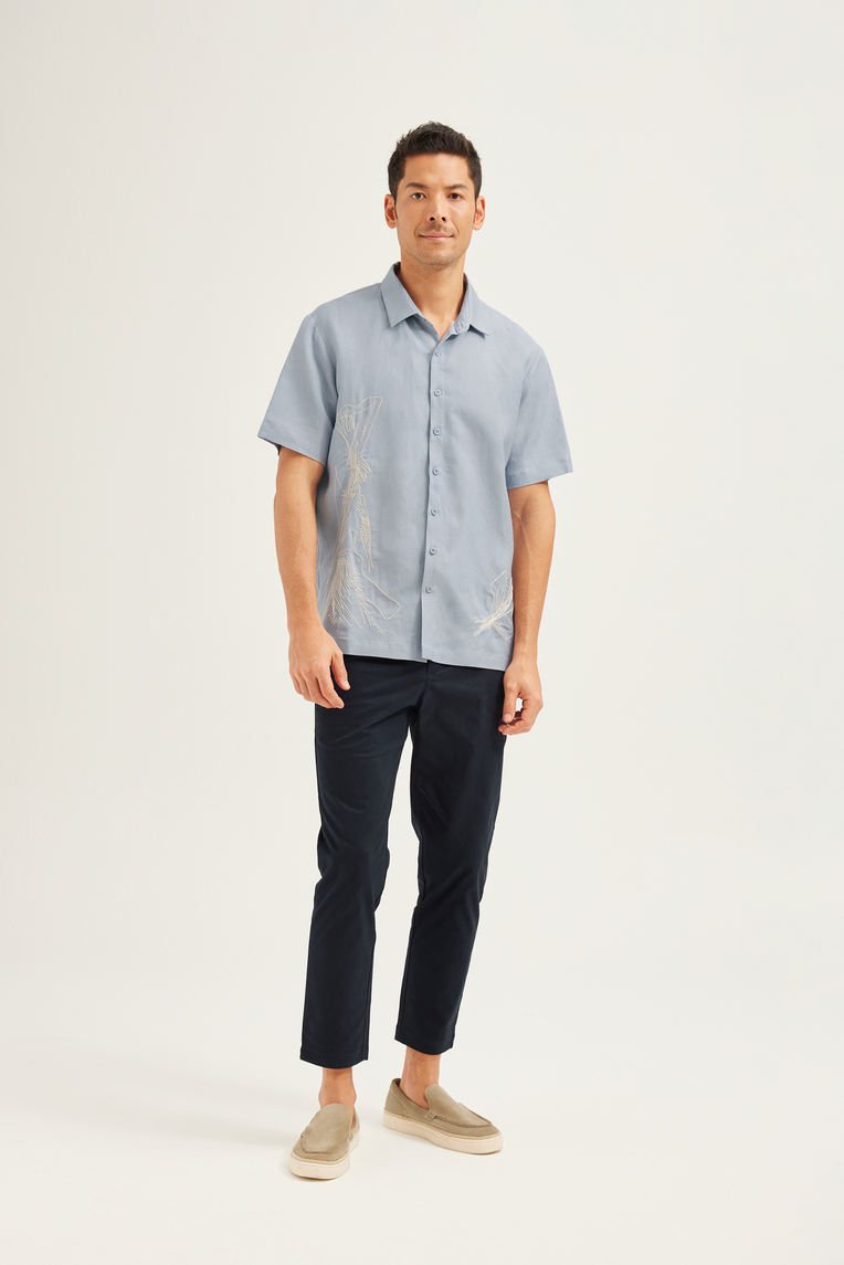 Calla Embroidered Men’s Shirt