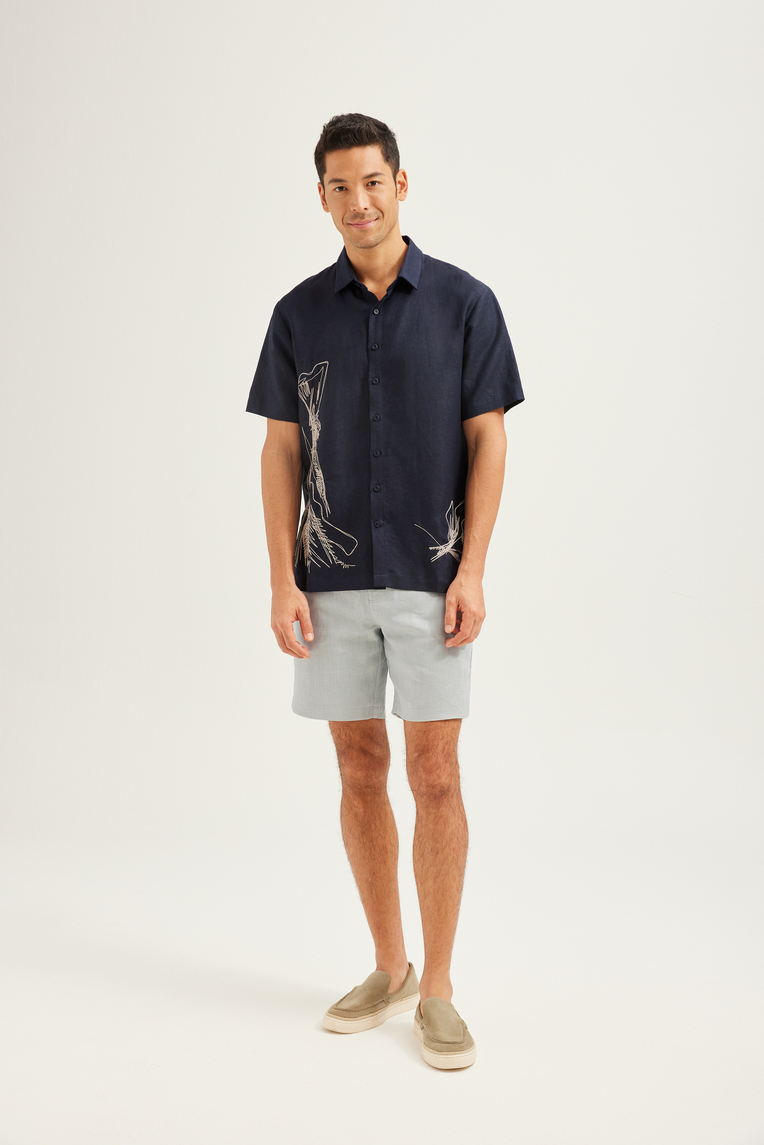 Calla Embroidered Men’s Shirt