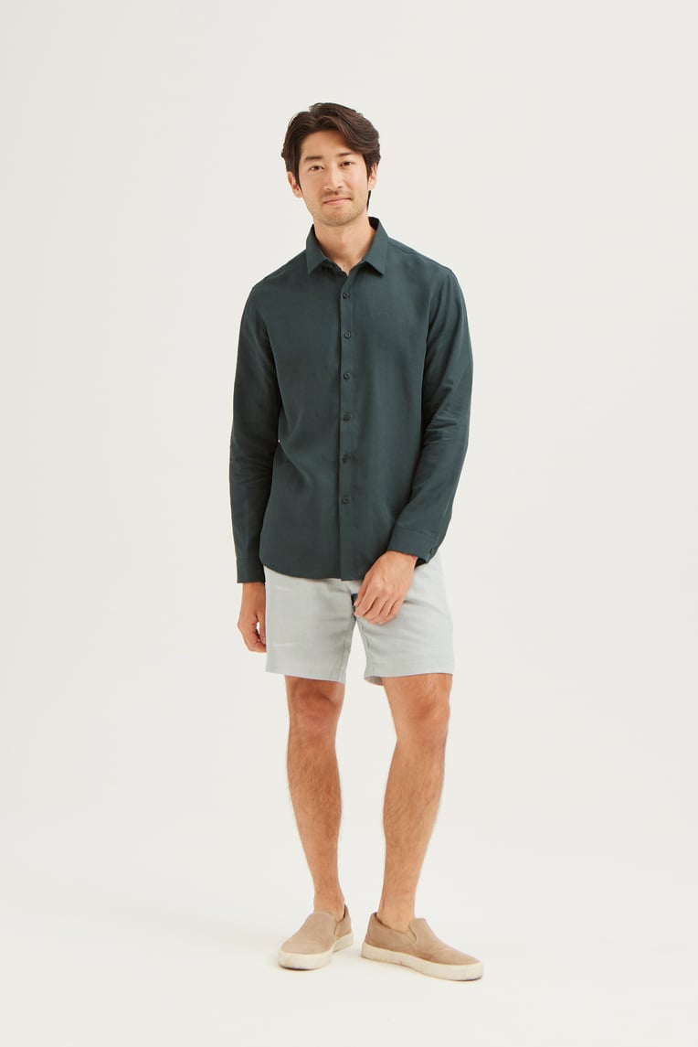 Lyocell Long Sleeve Shirt