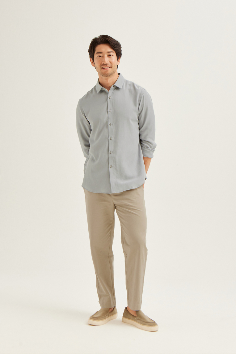 Lyocell Long Sleeve Shirt