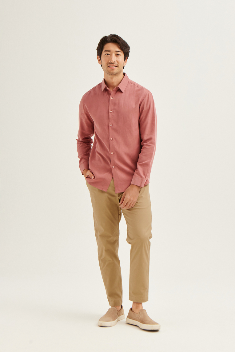 Lyocell Long Sleeve Shirt