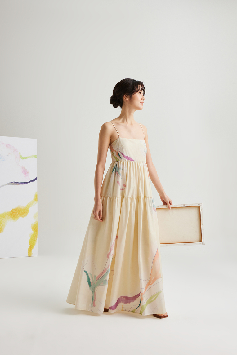 Atelier Tiered Cami Dress