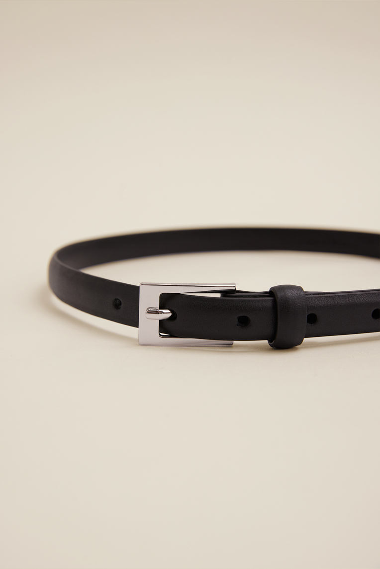 Slim Leather Belt