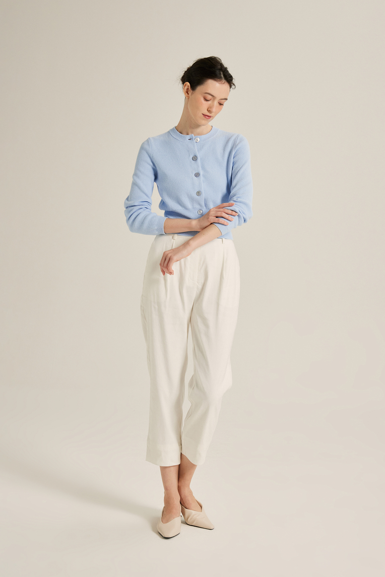 Bouclé Knit Cardigan	