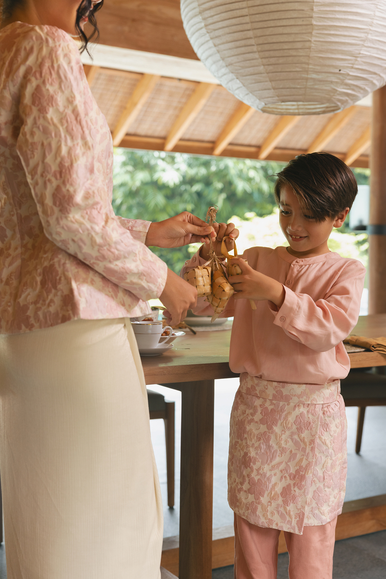 Boy's Half-Placket Long Sleeve Shirt