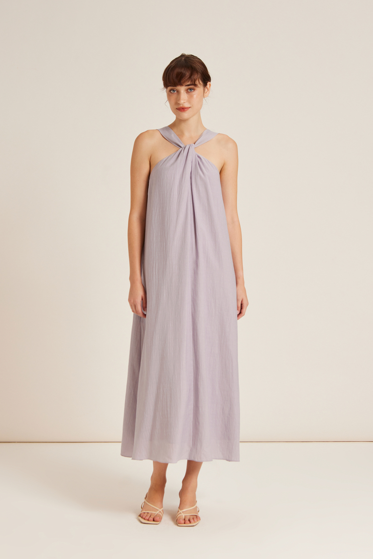 Two-Way Twist Knot Maxi Dress