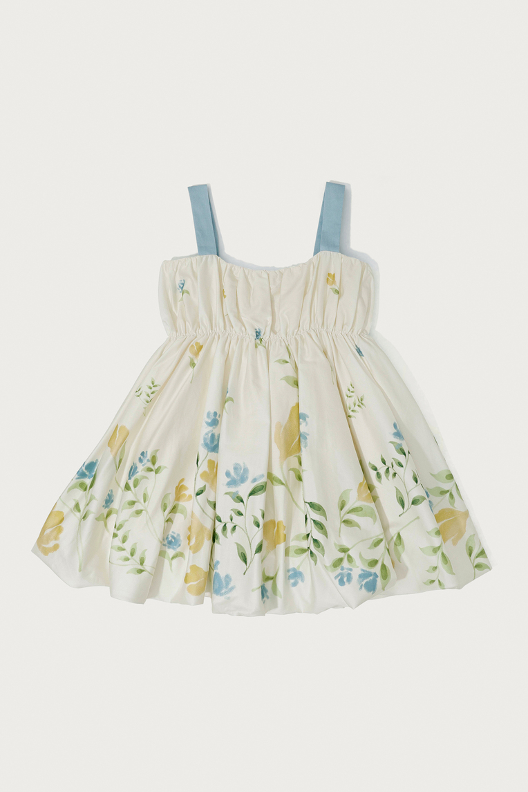 Garden Cotton Bubble Dress