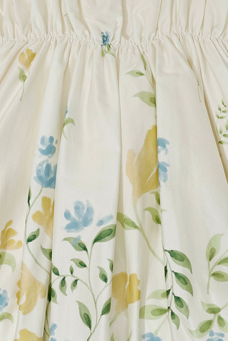 Garden Cotton Bubble Dress