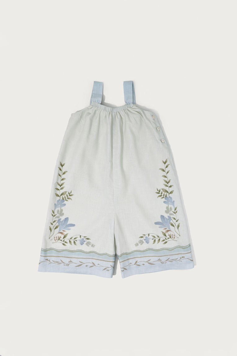 Garden Gathered Jumpsuit