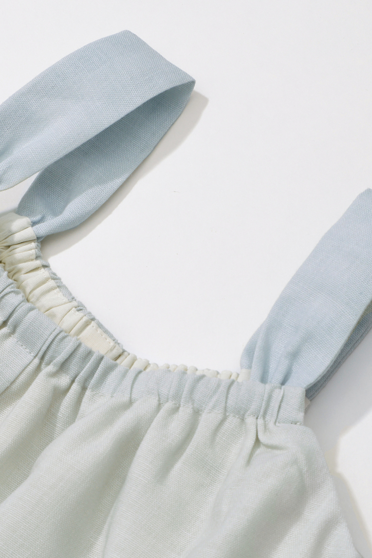 Garden Gathered Jumpsuit