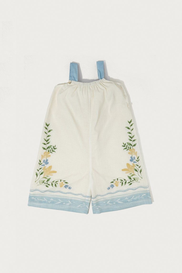 Garden Gathered Jumpsuit