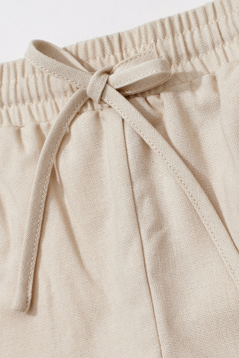 Linen Bermuda Shorts