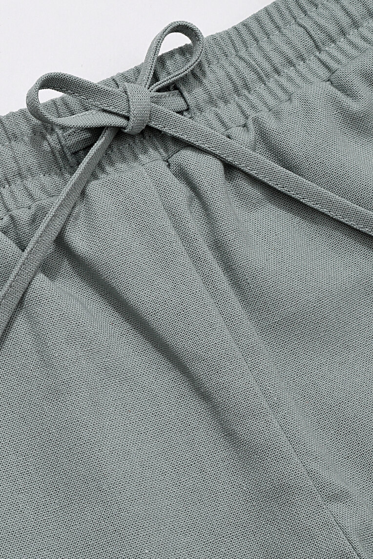 Linen Bermuda Shorts