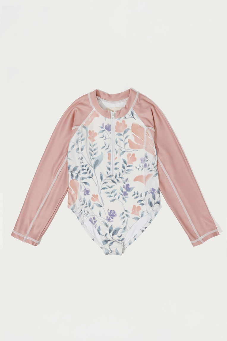 Garden Long-Sleeved Swimsuit