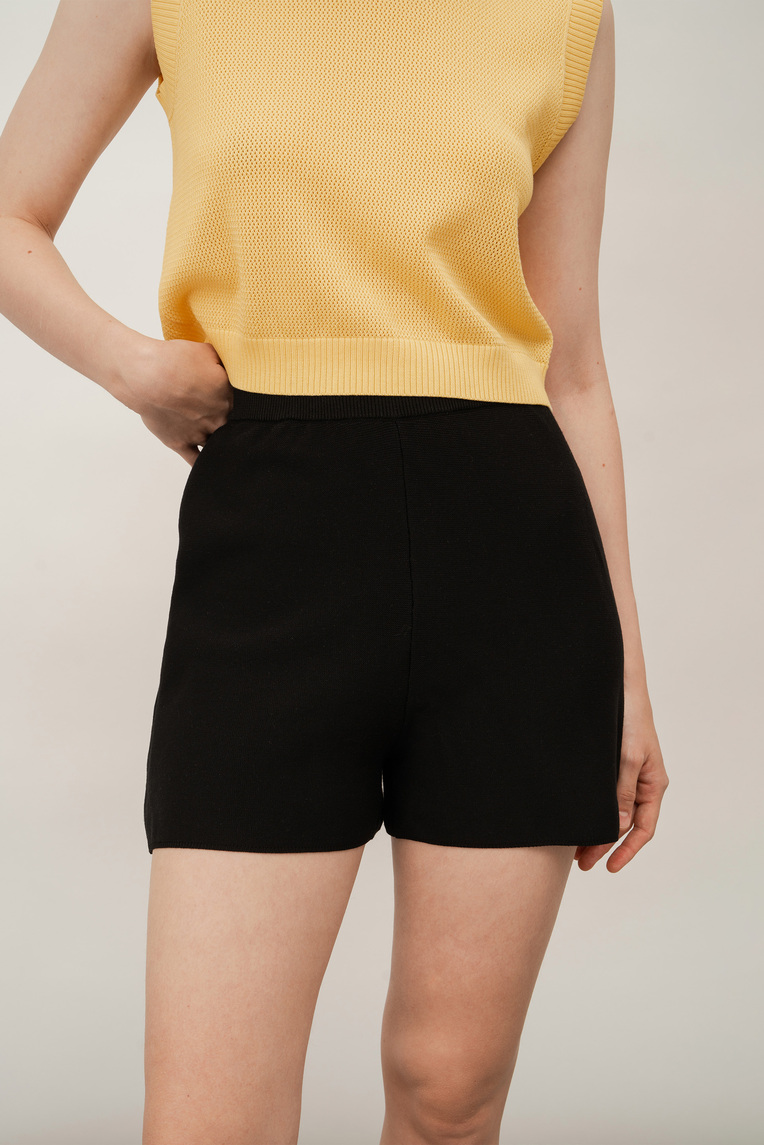 Silk Knit Shorts