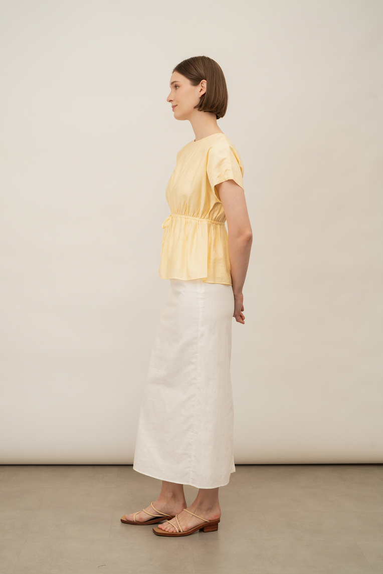 Textured Cotton Blouse