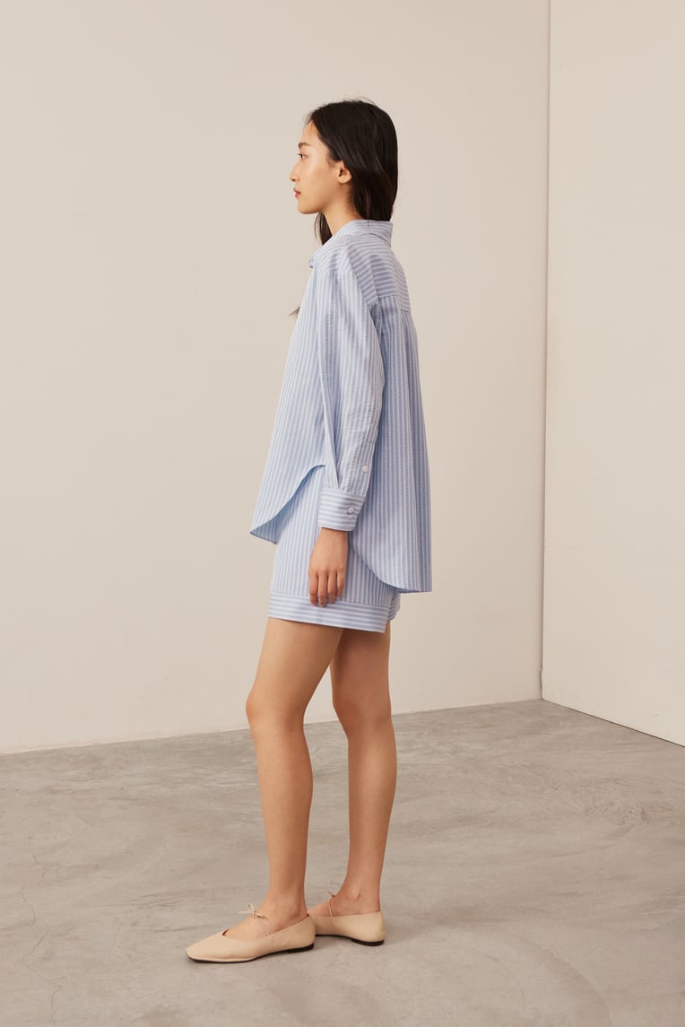 Striped Oversized Shirt