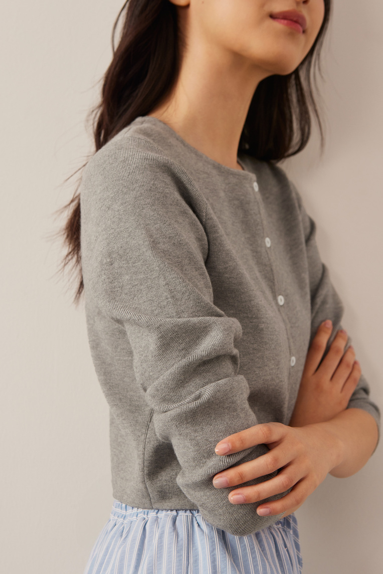 Button Knit Cardigan