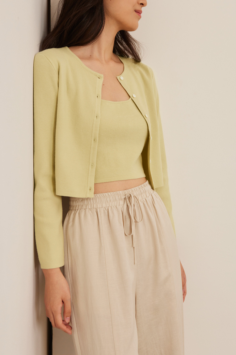 Button Knit Cardigan