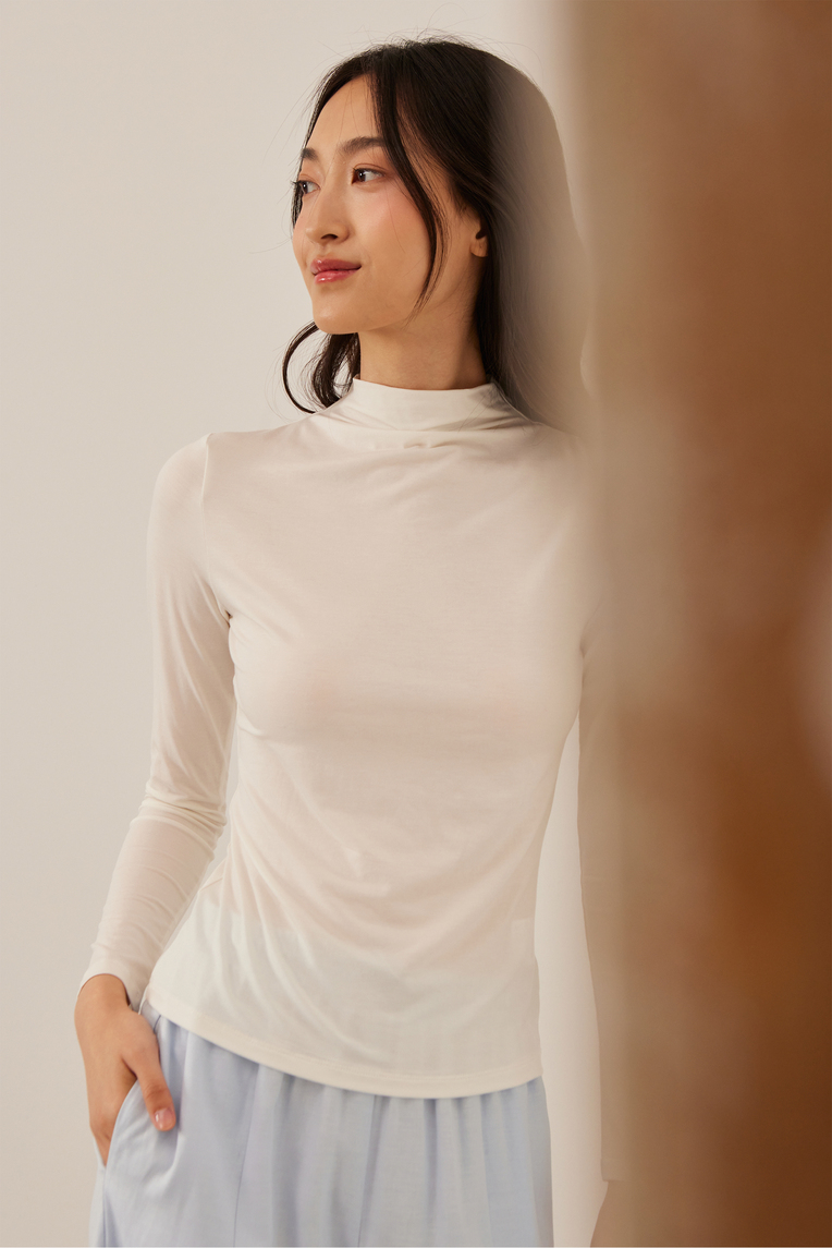 Jersey Long-Sleeve Top