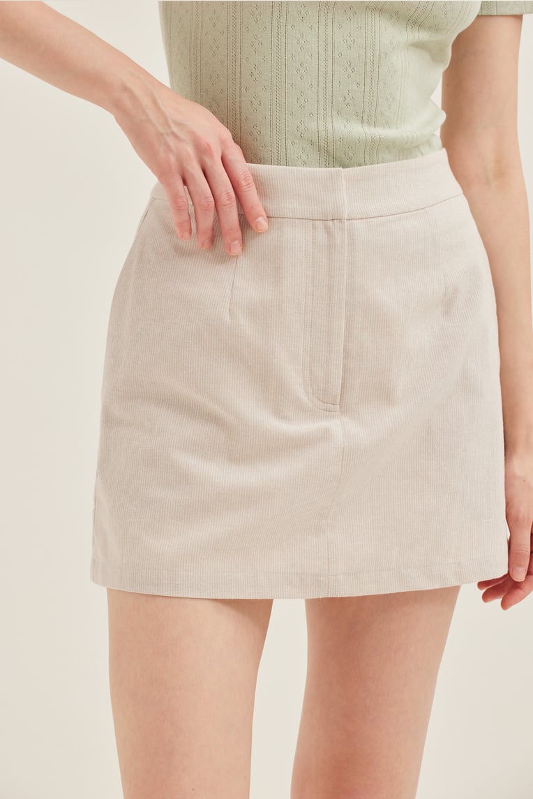 Striped Mini Skorts