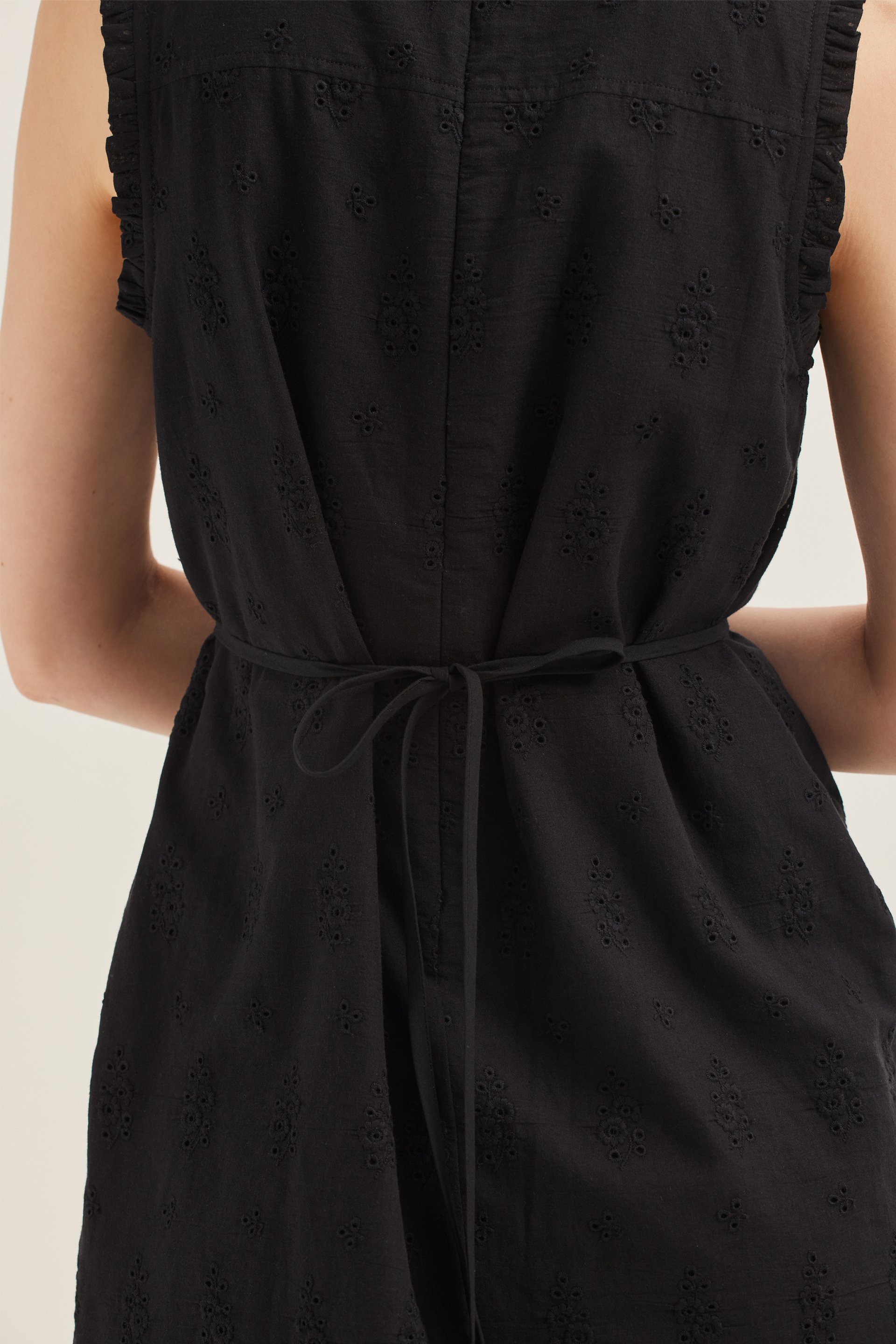 Cotton Broderie Shift Dress