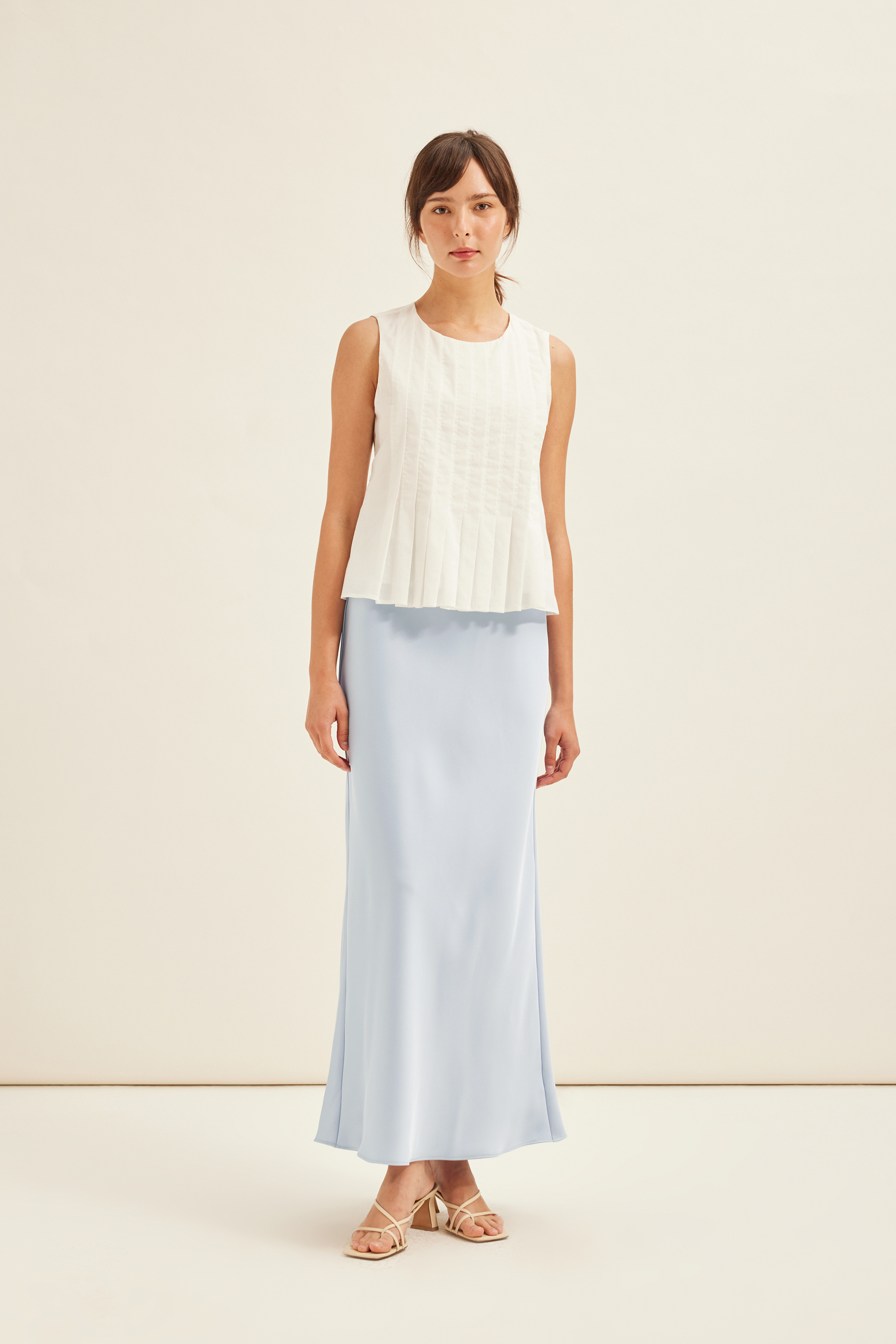 Satin Maxi Skirt