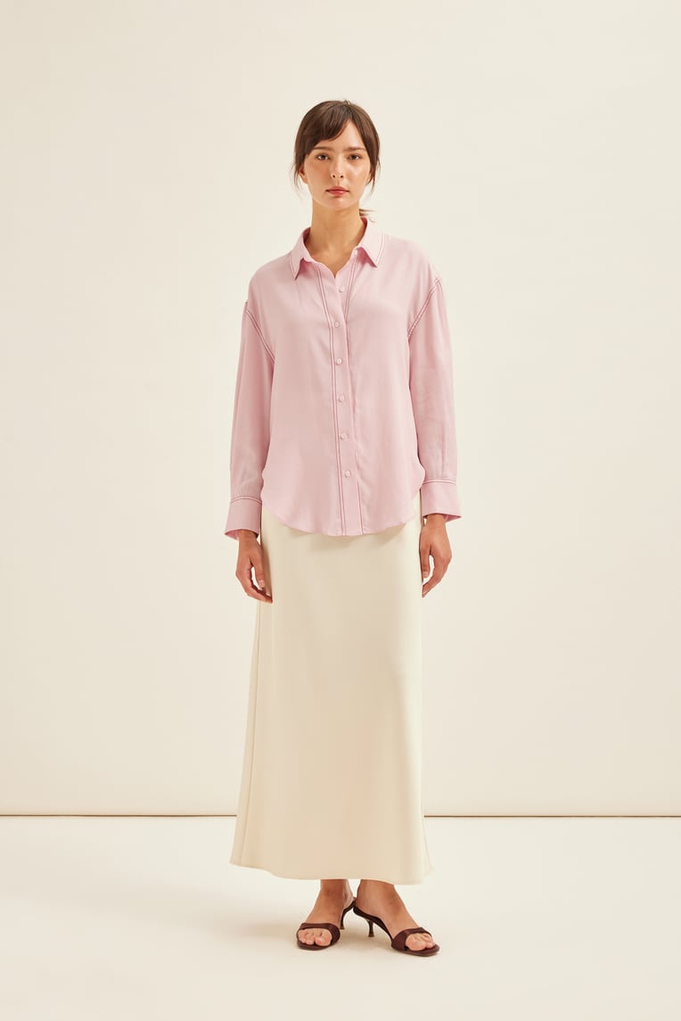 Satin Maxi Skirt