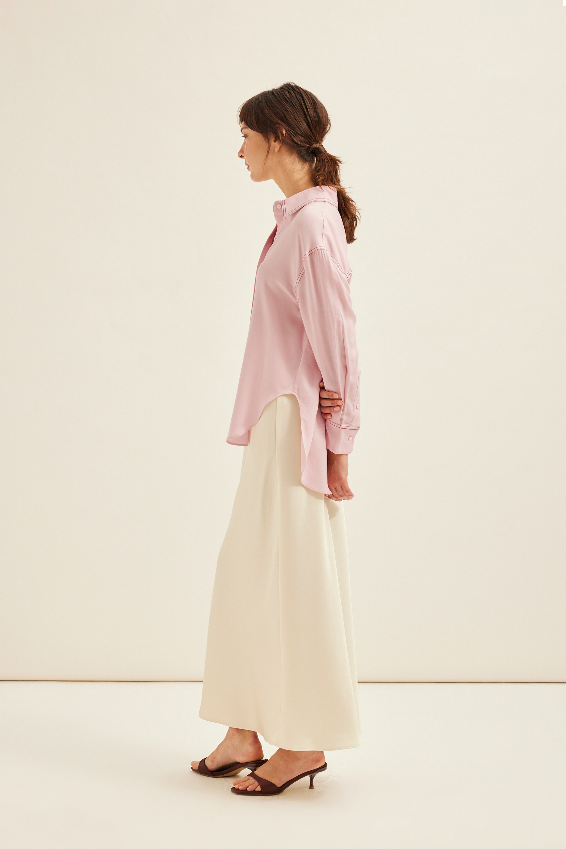 Satin Maxi Skirt