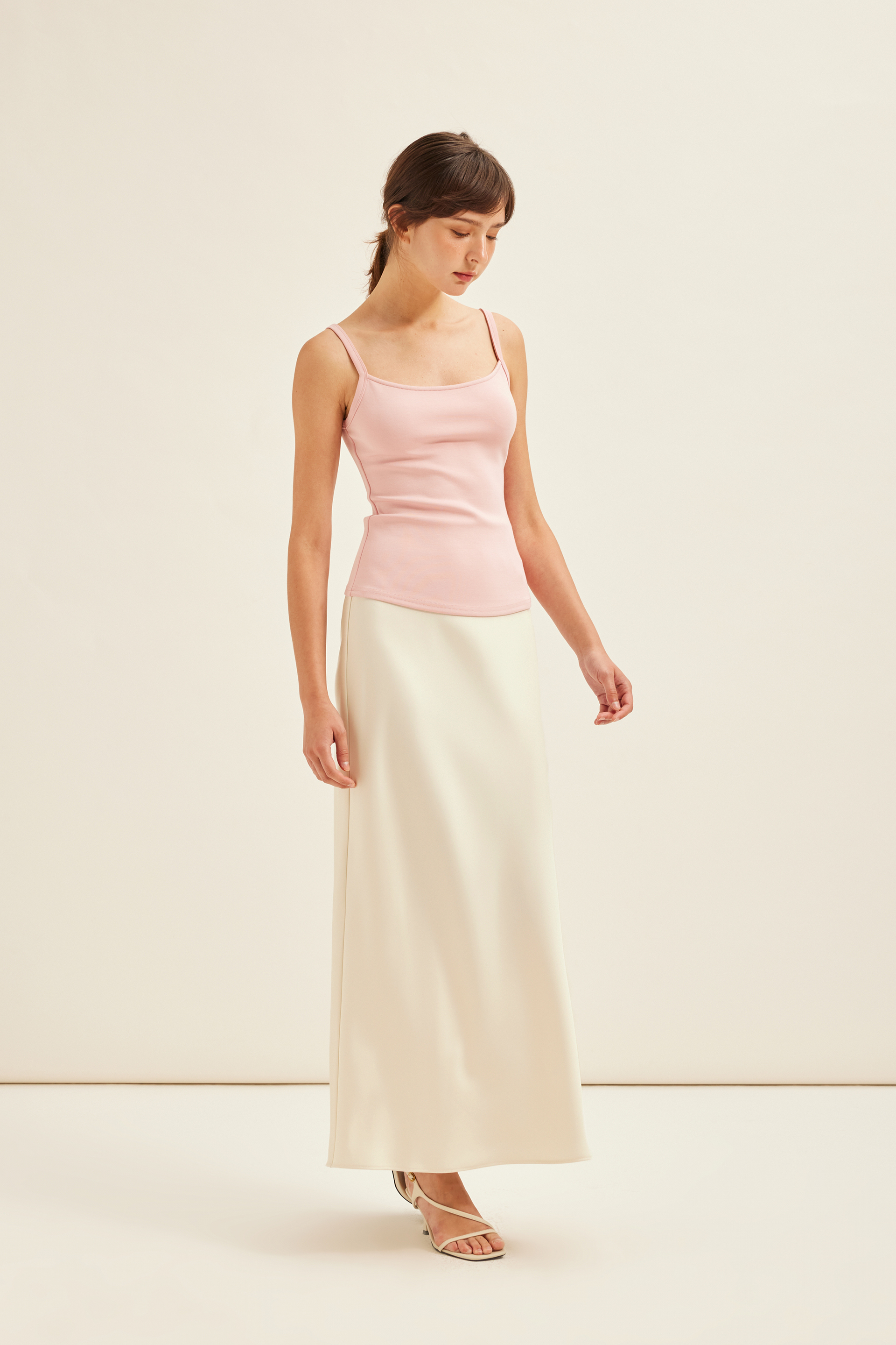 Satin Maxi Skirt