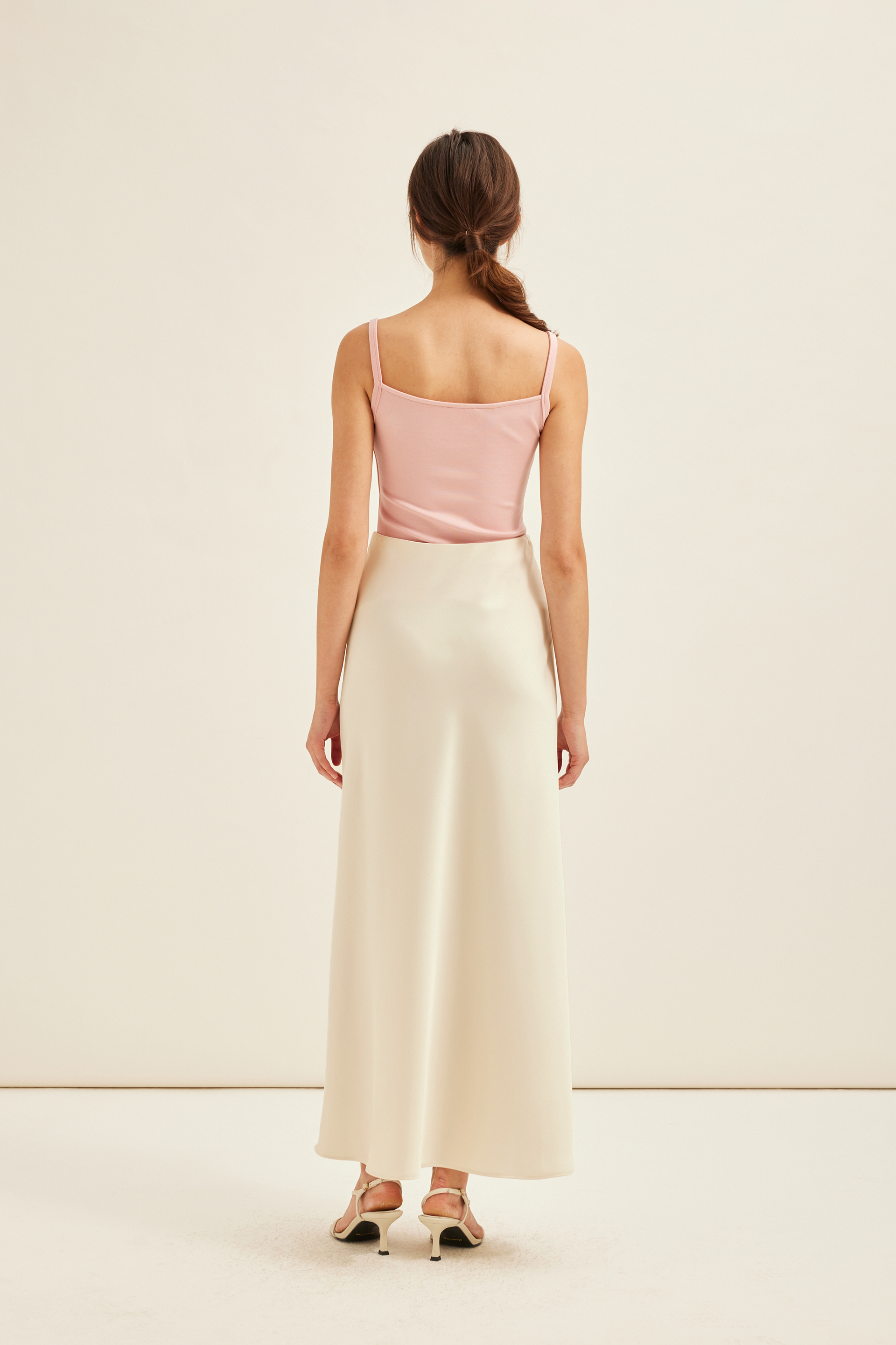 Satin Maxi Skirt