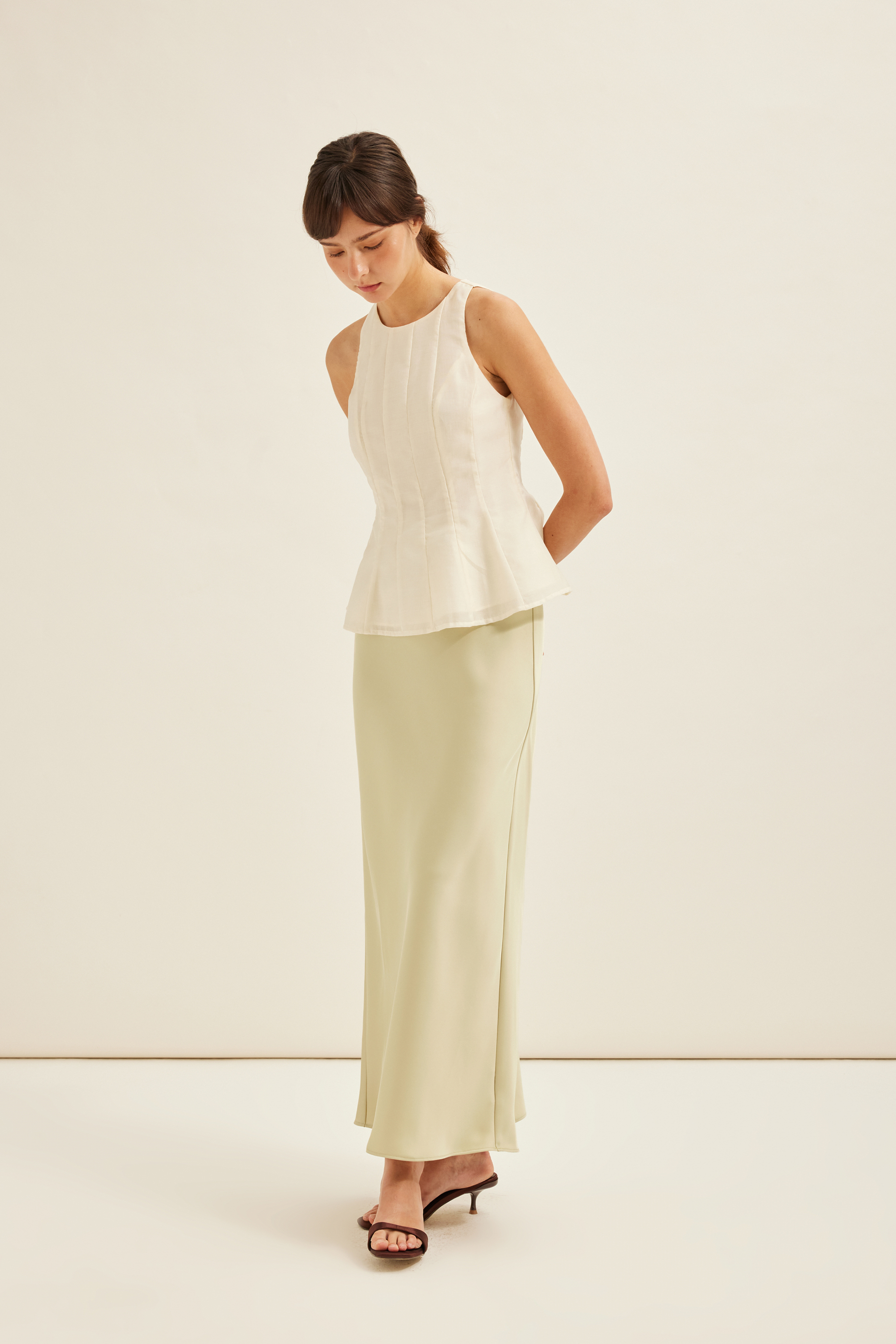 Satin Maxi Skirt