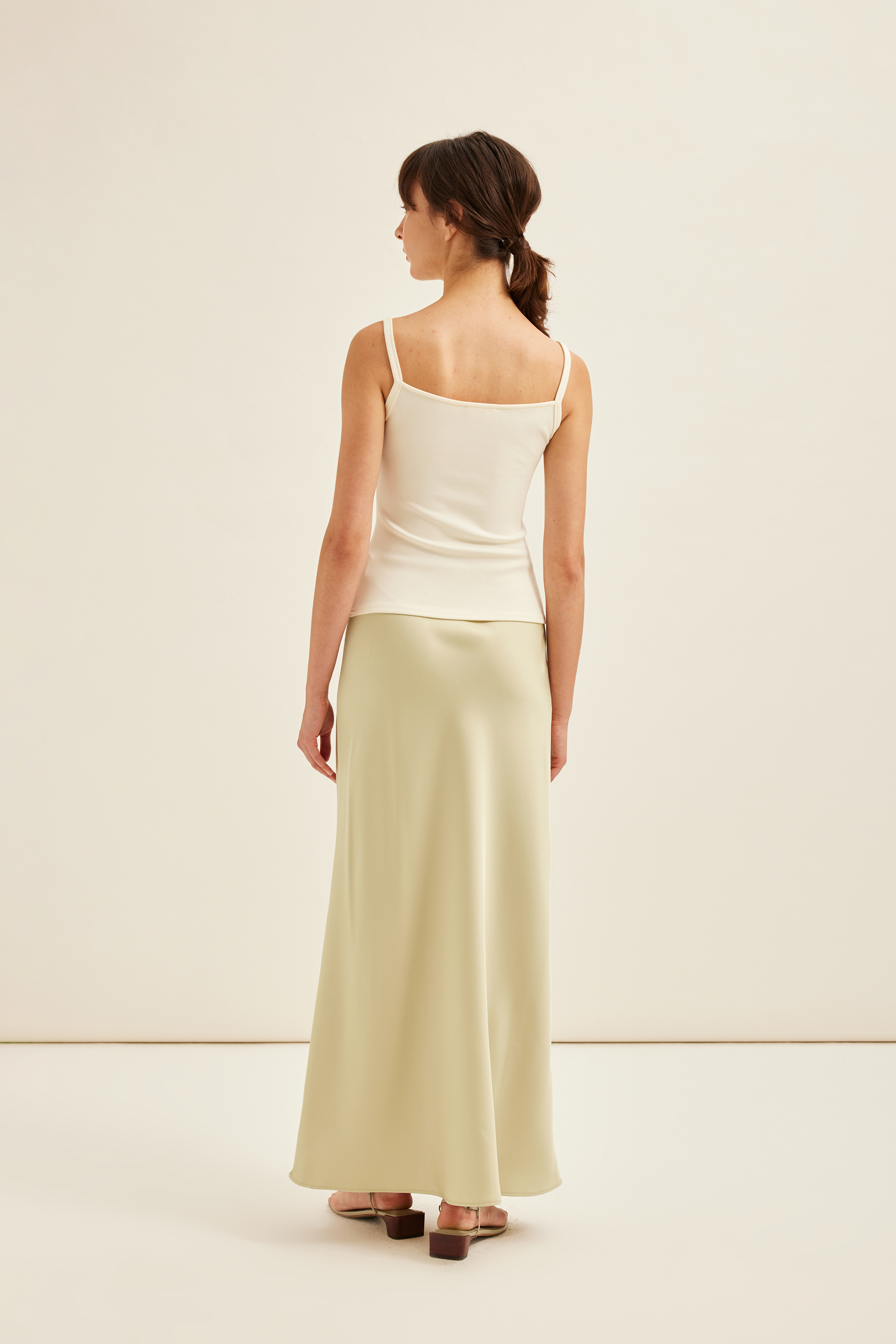 Satin Maxi Skirt