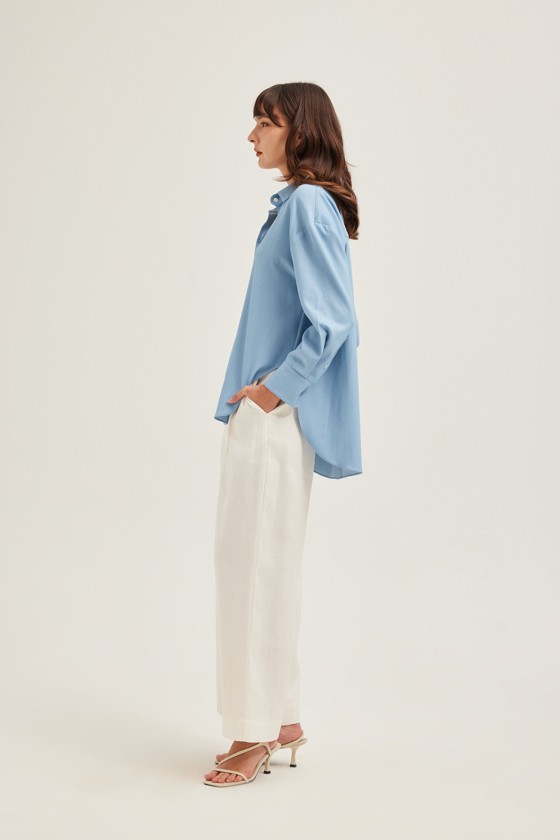 Chambray Oversized Shirt