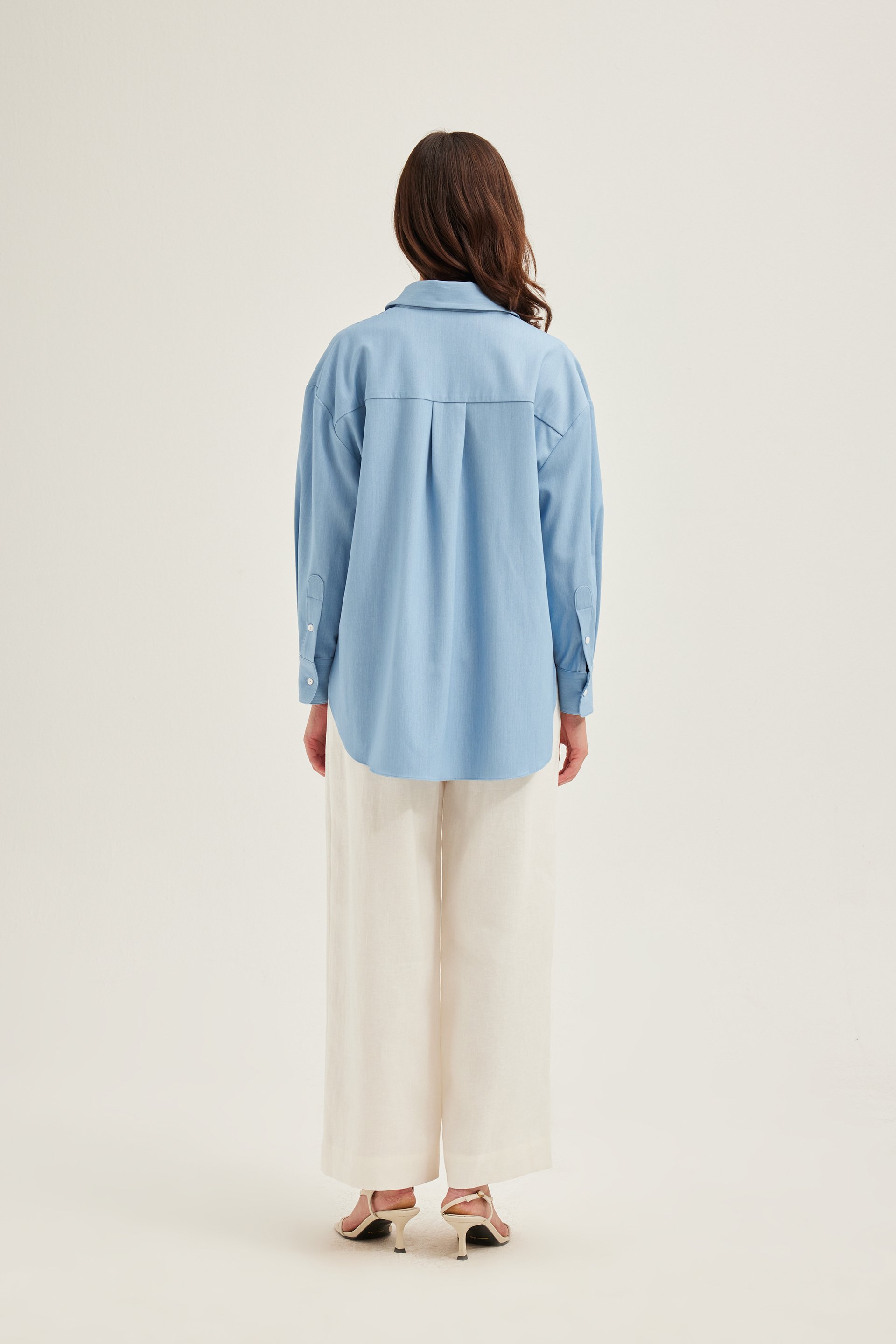 Chambray Oversized Shirt