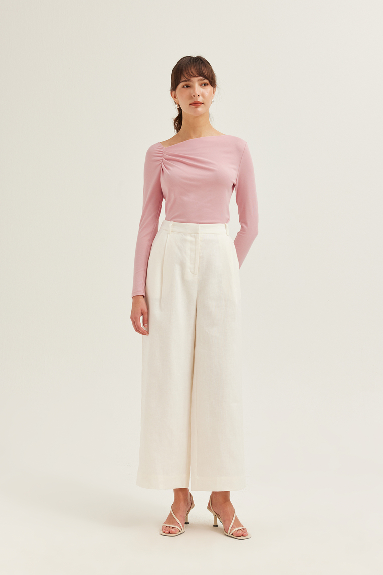 Linen Full-Length Trousers