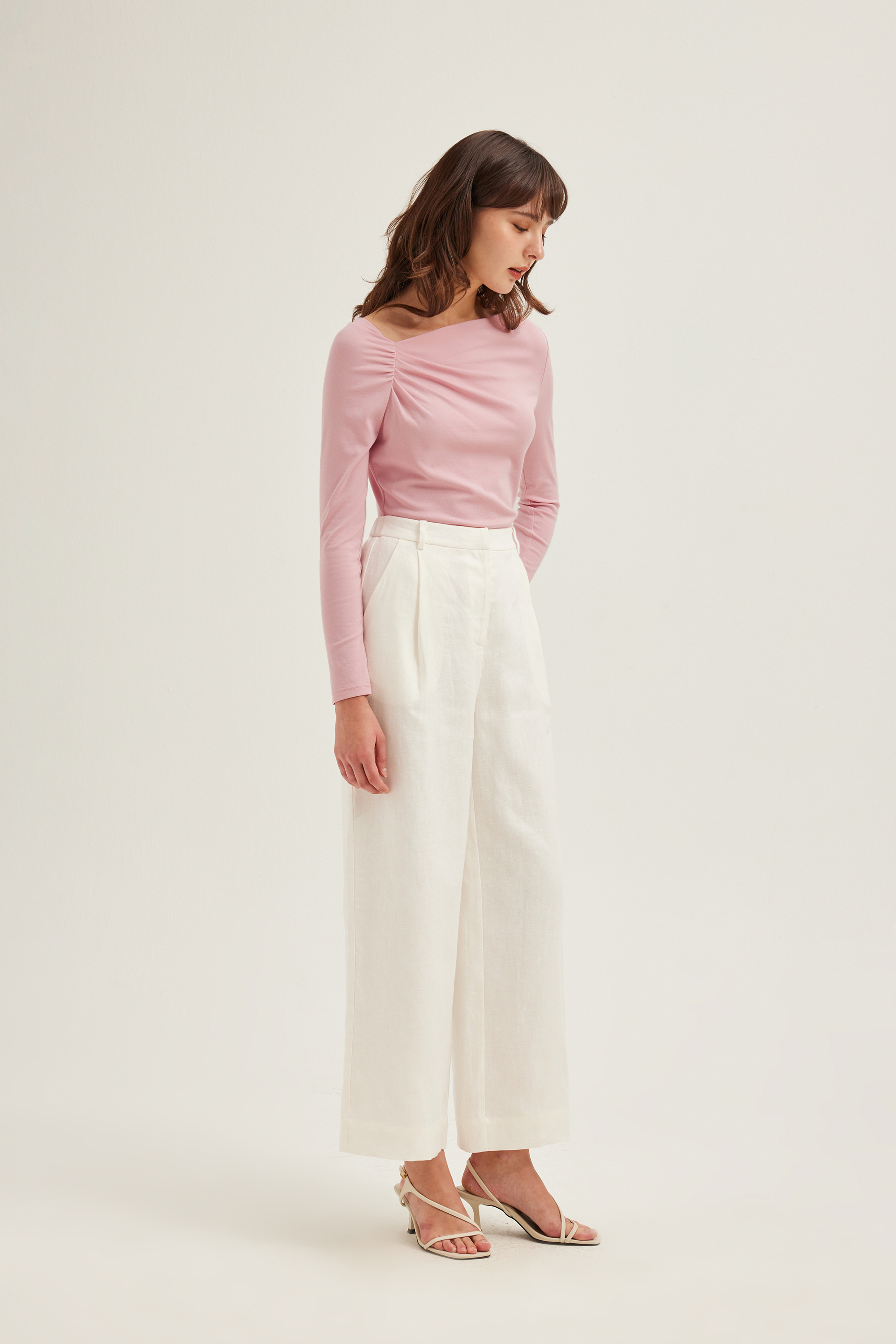 Linen Full-Length Trousers